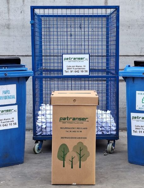 jaulas de reciclaje de patranser