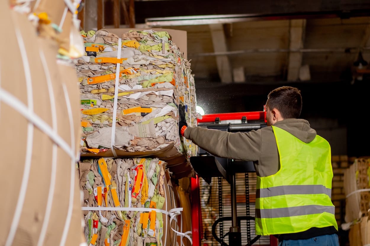 gestion residuos carton almacenes